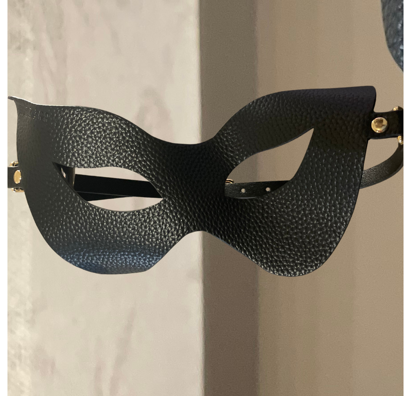 Cat Mask zwart met sluiting