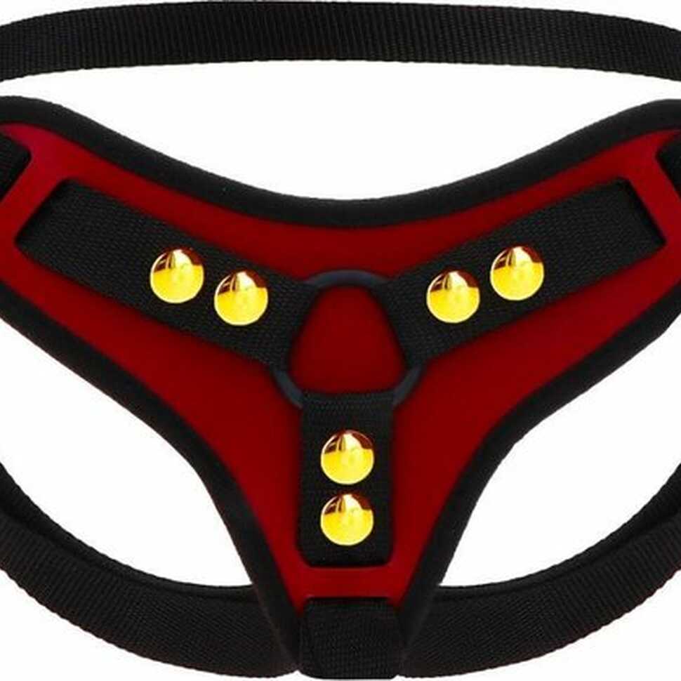 Bordeaux strap-on harnas