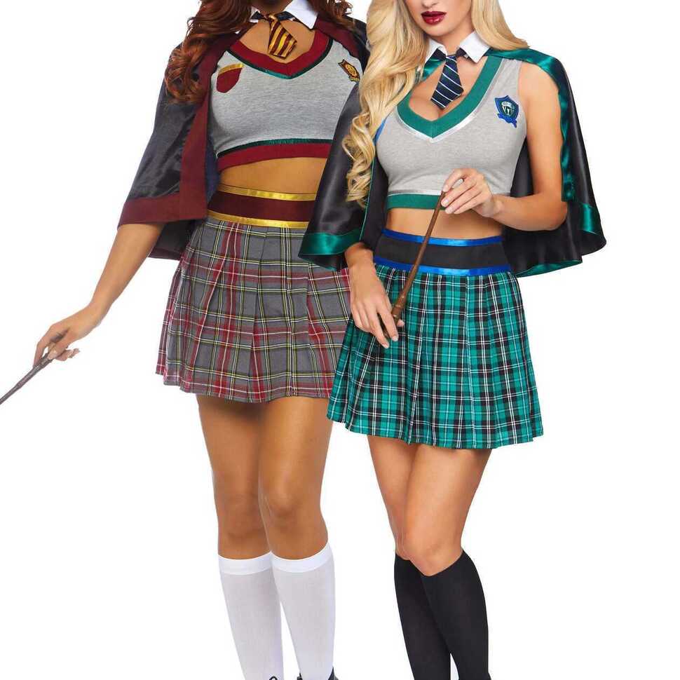 High School Girl 3-delig Bordeaux/grijs 