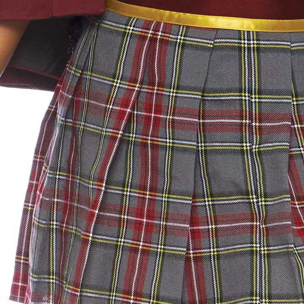 High School Girl 3-delig Bordeaux/grijs 