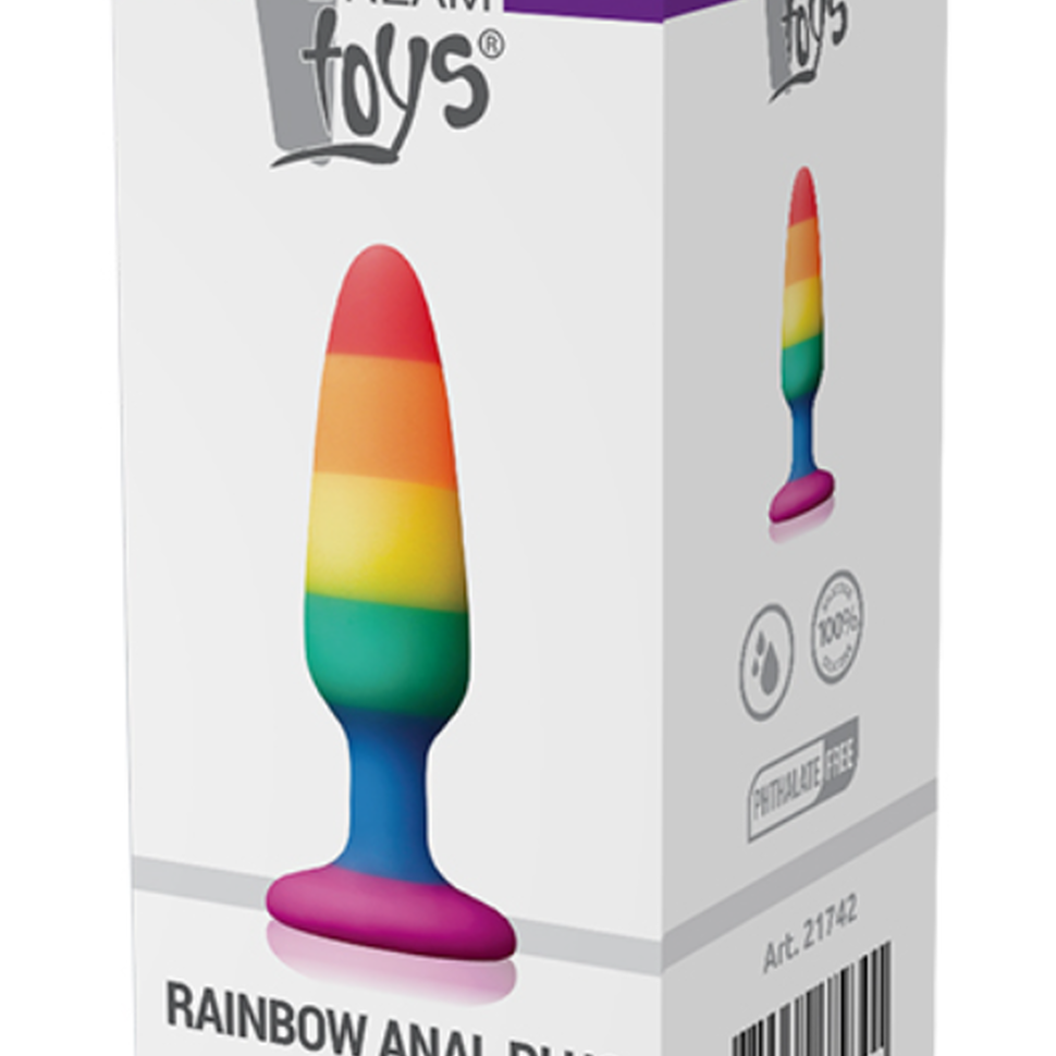 Rainbow anale plug